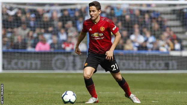 Former Manchester United midfielder Ander Herrera, who has joined Paris St-Germain