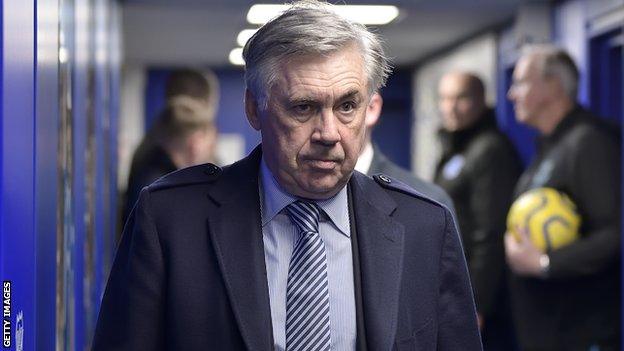 Carlo Ancelotti, Everton manager