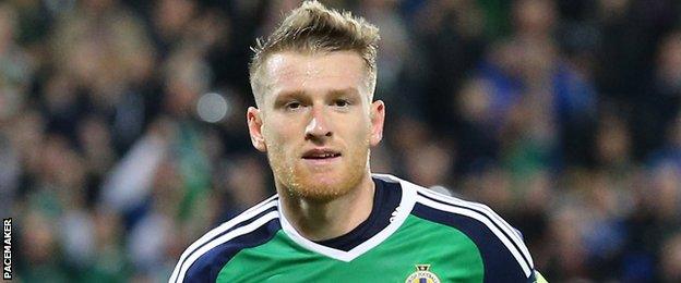 Steven Davis was the outstanding performer for Northern Ireland