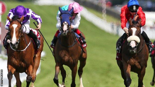 Minding wins the Nassua Stakes