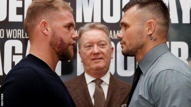 Saunders next faces Martin Murray who has only been stopped once - against Golovkin - in his career