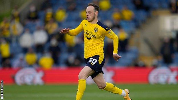 Brandon Barker playing for Oxford last season