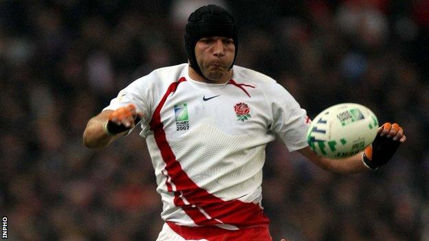 Ben Kay in action for England against France in the 2007 World Cup semi-final