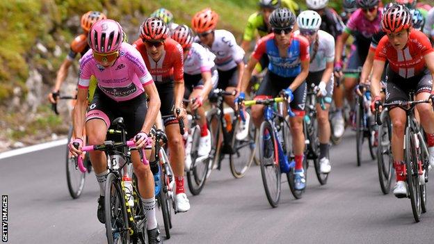 Annemiek van Vleuten at the Giro Rosa