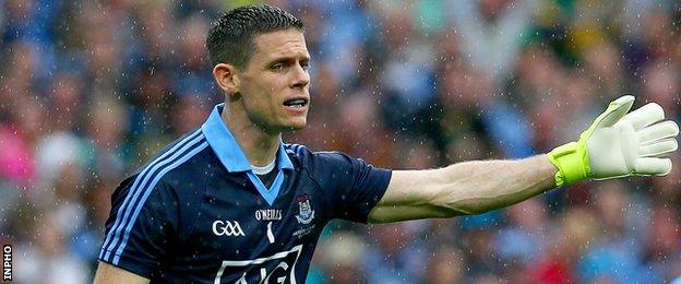 Dublin goalkeeper Stephen Cluxton