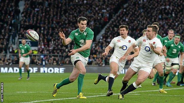 George Ford and Johnny Sexton