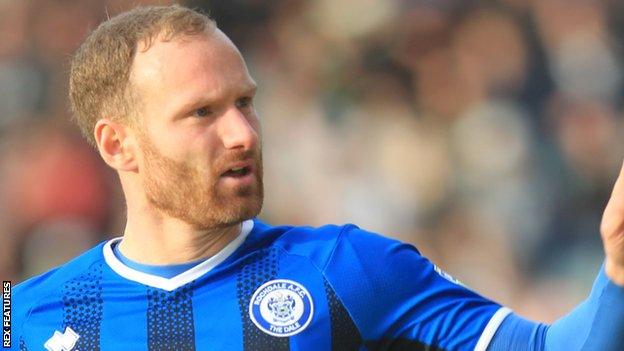 Matty Done scored three goals in 41 appearances for Rochdale last season as they were relegated from League One