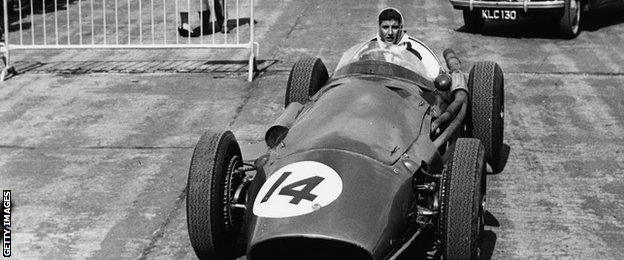 Maria Teresa de Filippis drove a Maserati 250F during the 1958-59 season