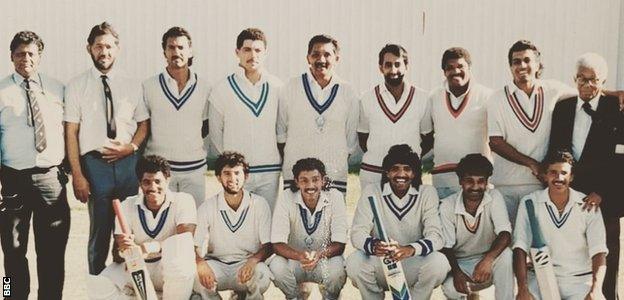 South African Cricket Board XI team photo