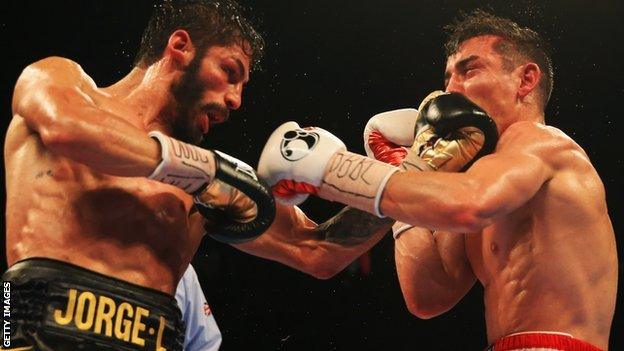 Jorge Linares and Anthony Crolla