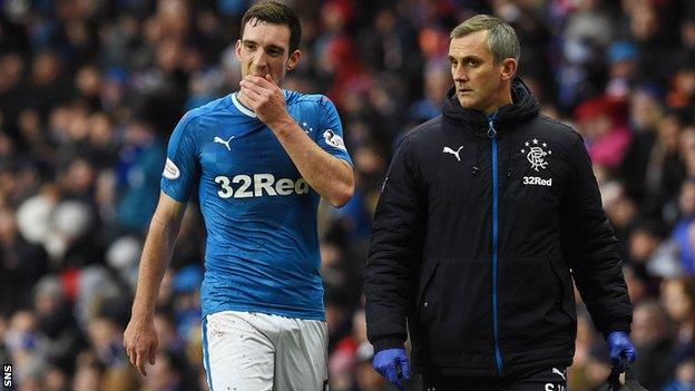 Rangers captain Lee Wallace