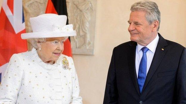 The Queen and President Joachim Gauck