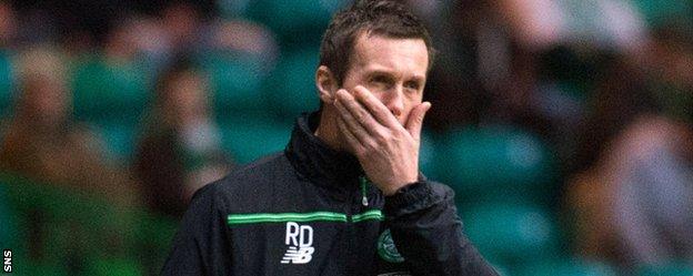 Deila's side slipped to a 2-1 home defeat by Motherwell on Saturday