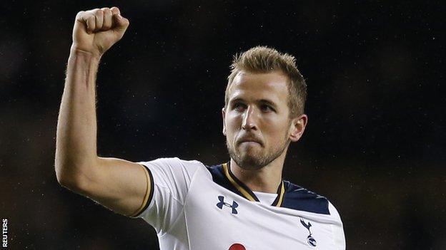 Tottenham striker Harry Kane