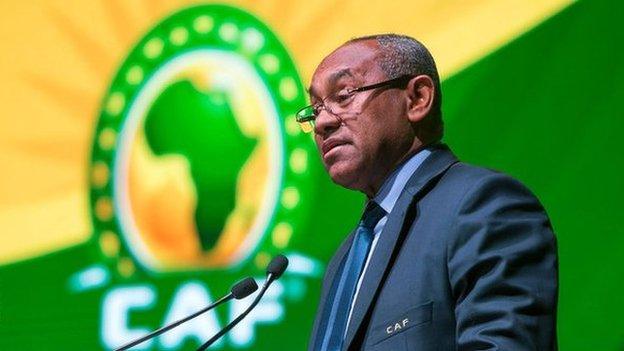 President of the Confederation of African Football Ahmad