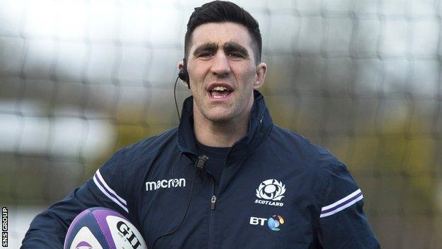 Kelly Brown has had a taste of coaching with the Scotland squad in recent years