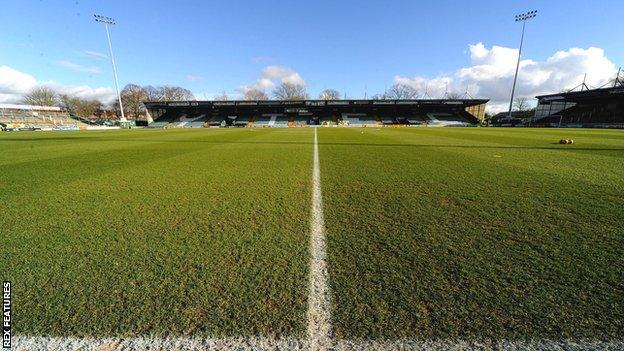 Huish Park Yeovil Town