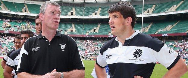 Donncha O'Callaghan first played for Warriors boss Dean Ryan when he was chosen for the Barbarians to play England at Twickenham in 2014