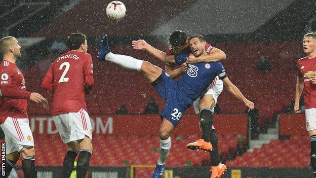 Luke Shaw, Victor Lindelof, Harry Maguire, Cesar Azpilicueta, Scott McTominay, Manchester United, Chelsea