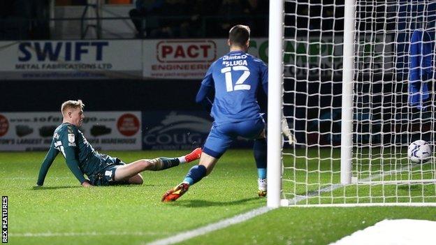 Boro teenager Josh Coburn marked his first league start - and boss Neil Warnock's 1,602nd in league management - with his second goal for the club