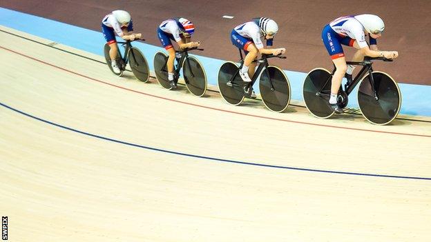 Great Britain's team pursuit