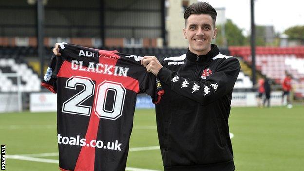 New Crusaders signing Jamie Glackin