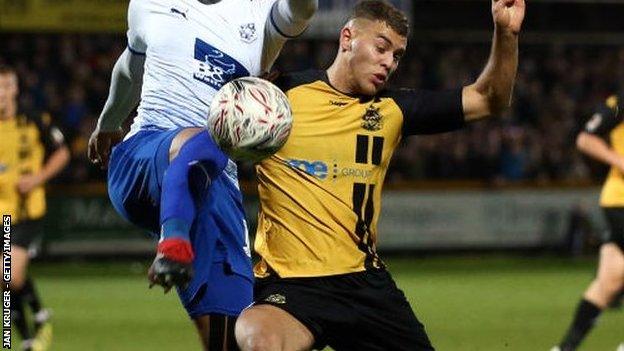 Dion Charles joined Southport from Fleetwood Town for an undisclosed fee in January 2018