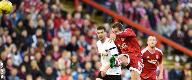 Peter Pawlett went close to scoring with a wonderful long-range effort