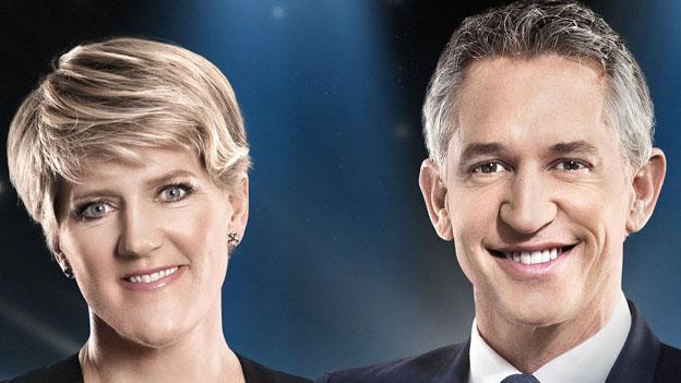 Clare Balding and Gary Lineker