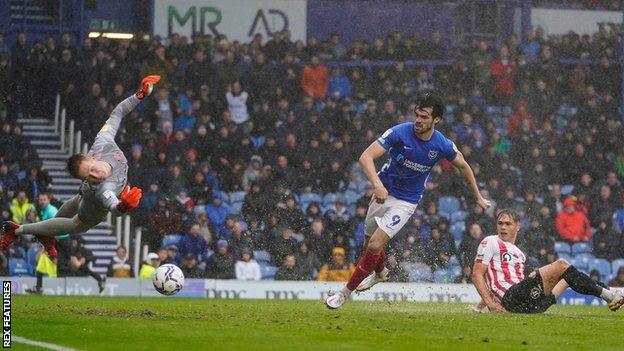 John Marquis scores for Portsmouth