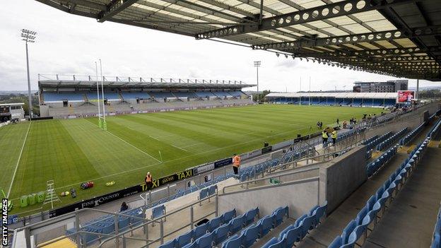 Exeter's Sandy Park ground