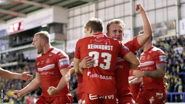 Hull KR celebrate