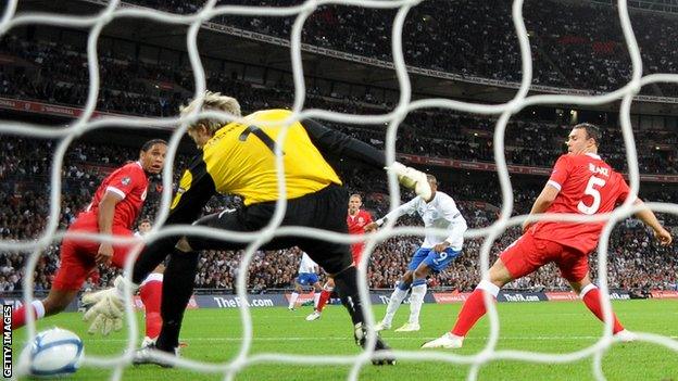 Ashley Young scored the winner for England the last time they played Wales in 2011