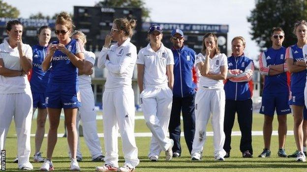 England after their Test defeat by Australia