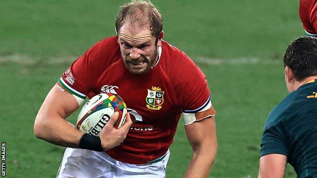 Alun Wyn Jones attacks South Africa