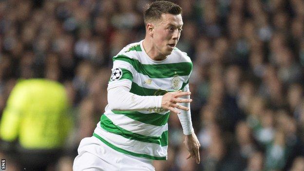 Celtic midfielder Callum McGregor