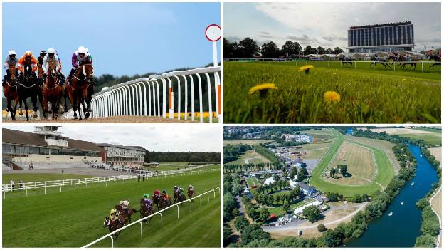 Newcstle. Doncaster, Lingfield and Windsor racecourses