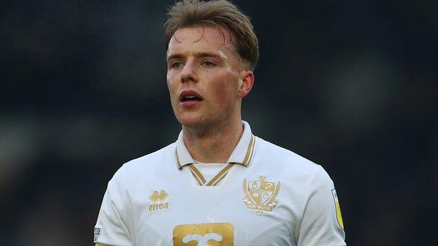 Port Vale captain Tom Conlon