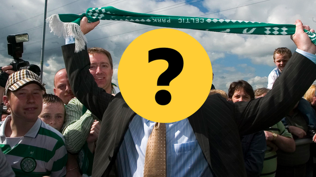 Celtic manager quiz graphic