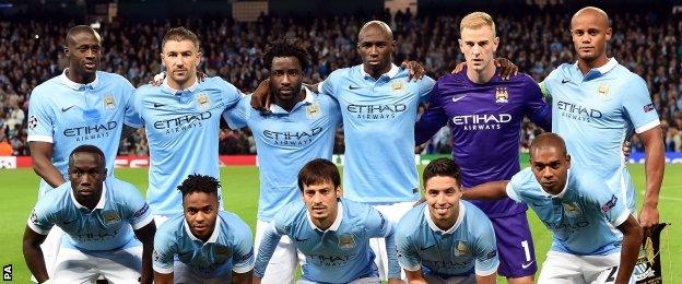 Manchester City are playing in the Champions League for the fifth successive season