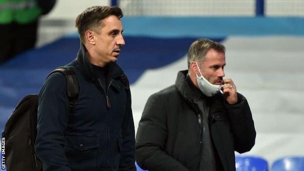 Gary Neville and Jamie Carragher