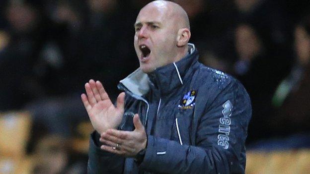 Port Vale manager Rob Page