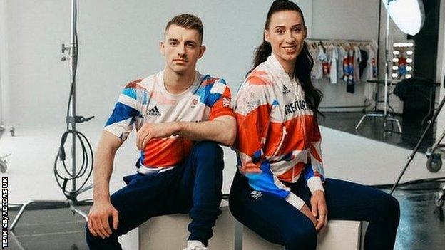 Max Whitlock and Bianca Walkden