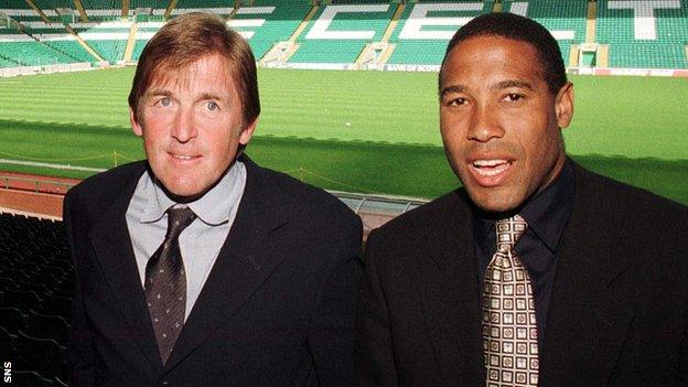 Kenny Dalglish and John Barnes