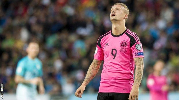 Scotland striker Leigh Griffiths