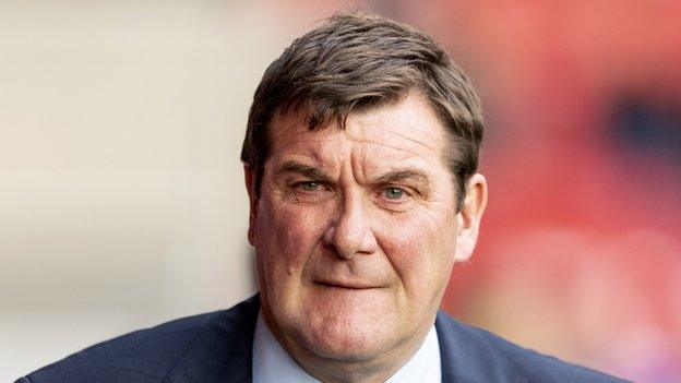 St Johnstone boss Tommy Wright