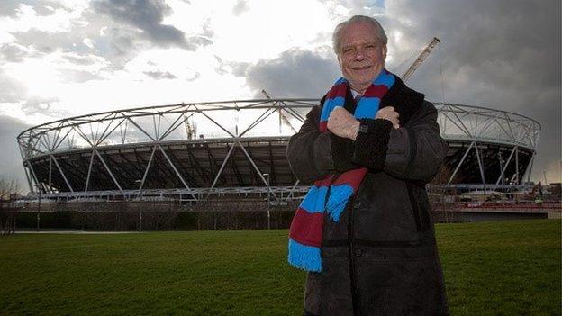 West Ham co-chairman David Gold