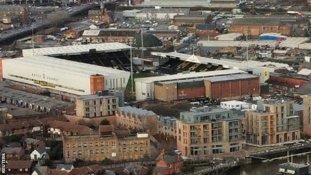 Meadow Lane has been Notts County's home since 1910