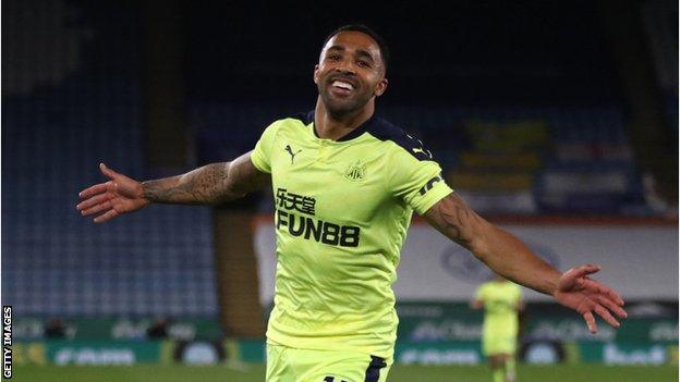 Callum Wilson celebrates