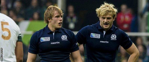 Jonny Gray and Richie Gray